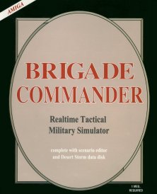Caratula de Brigade Commander para Amiga