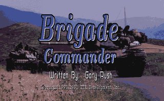 Pantallazo de Brigade Commander para Amiga