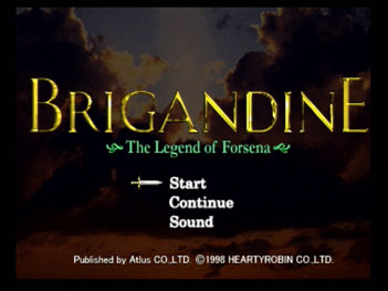 Pantallazo de Brigandine: The Legend of Forsena para PlayStation