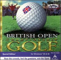Caratula de British Open Championship Golf para PC