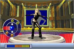 Pantallazo de Britney's Dance Beat para Game Boy Advance