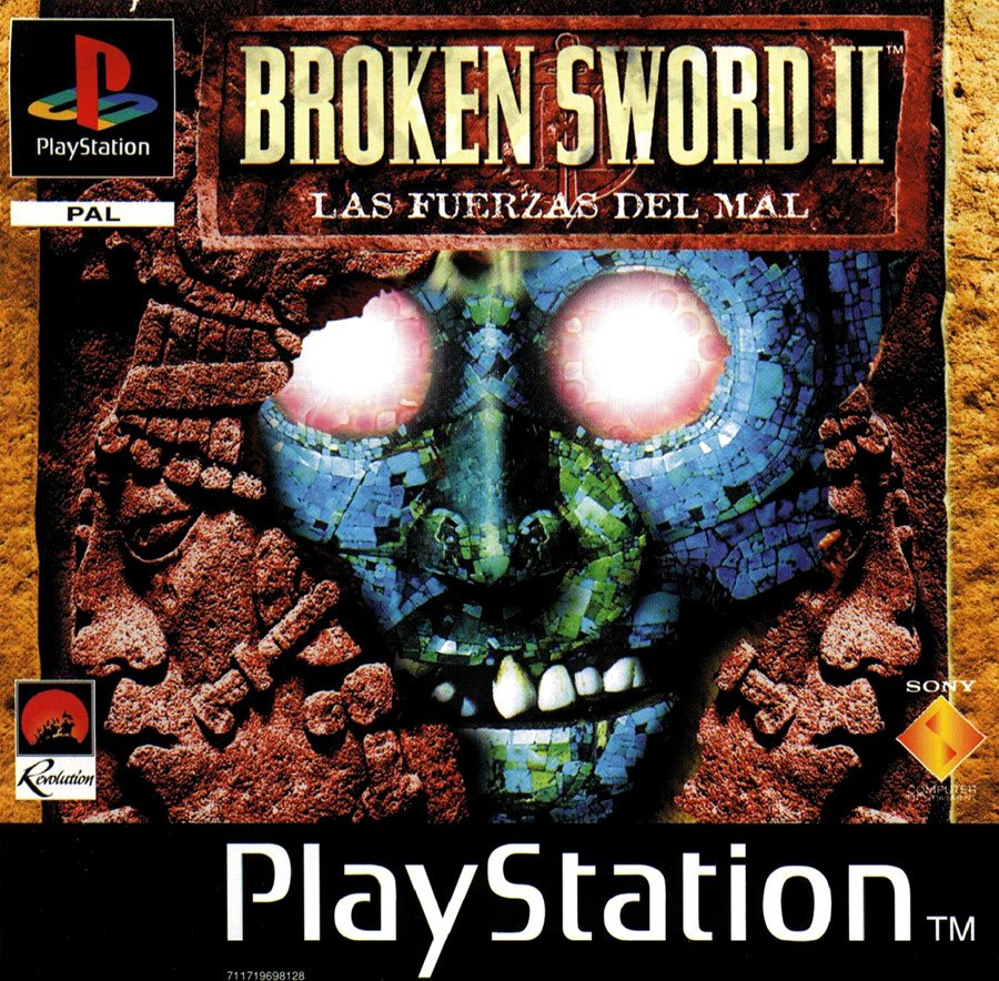 Caratula de Broken Sword II: Las Fuerzas del Mal para PlayStation