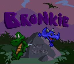 Pantallazo de Bronkie The Bronchiasaurus para Super Nintendo