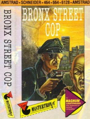 Caratula de Bronx Street Cop para Amstrad CPC