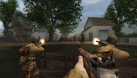 Pantallazo de Brothers in Arms: D-Day para PSP