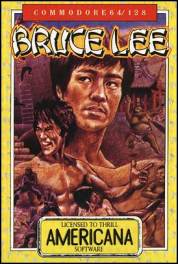 Caratula de Bruce Lee para Commodore 64