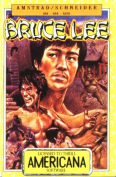 Caratula de Bruce Lee para Amstrad CPC