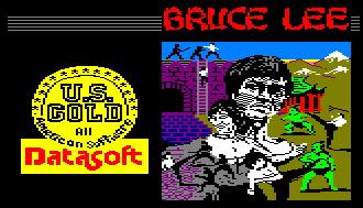 Pantallazo de Bruce Lee para Amstrad CPC