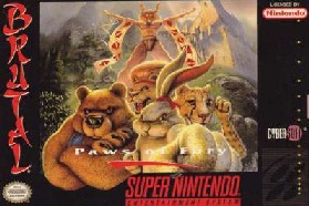 Caratula de Brutal: Paws of Fury para Super Nintendo