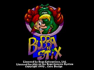 Pantallazo de Bubba N' Stix para Sega Megadrive