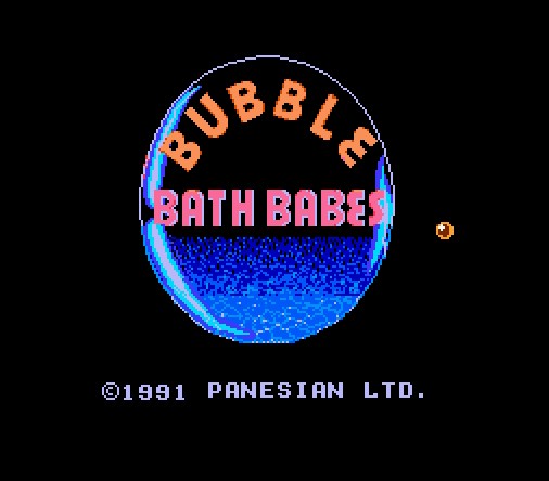 Pantallazo de Bubble Bath Babes para Nintendo (NES)
