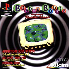 Caratula de Bubble Bobble: Also Featuring Rainbow Islands para PlayStation