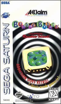 Caratula de Bubble Bobble: Also Featuring Rainbow Islands para Sega Saturn