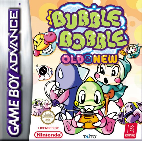 Caratula de Bubble Bobble: Old and New para Game Boy Advance