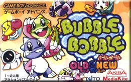 Caratula de Bubble Bobble - Old & New (Japonés) para Game Boy Advance