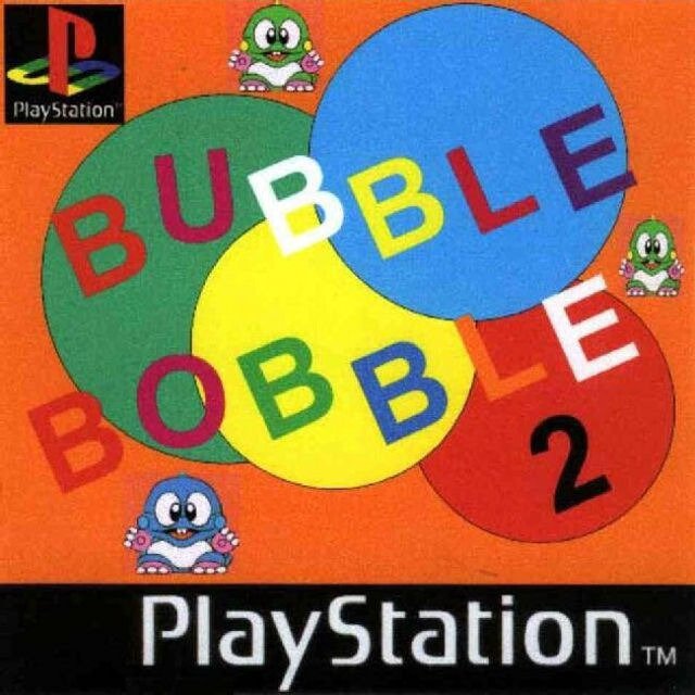 Caratula de Bubble Bobble 2 para PlayStation