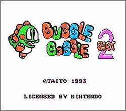 Pantallazo de Bubble Bobble Part 2 para Nintendo (NES)