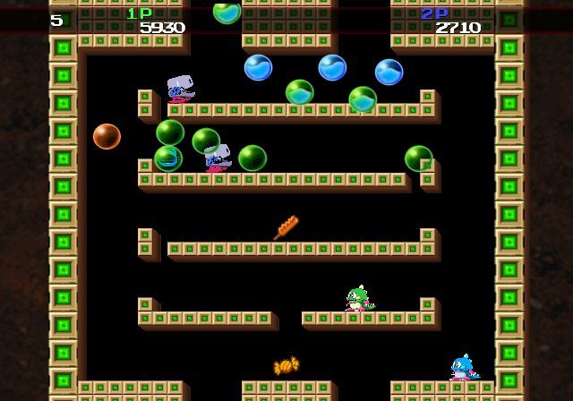 Pantallazo de Bubble Bobble Plus (Wii Ware) para Wii