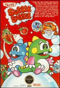 Caratula de Bubble Bobble para Nintendo (NES)