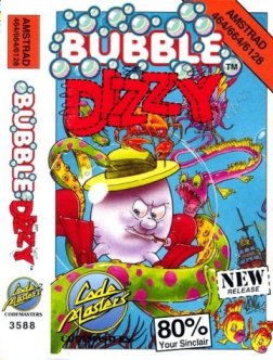 Caratula de Bubble Dizzy para Amstrad CPC