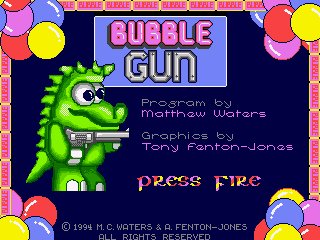 Pantallazo de Bubble Gun para Amiga