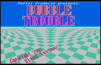 Pantallazo de Bubble Trouble para Atari ST