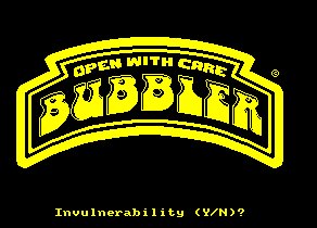 Pantallazo de Bubbler para Amstrad CPC