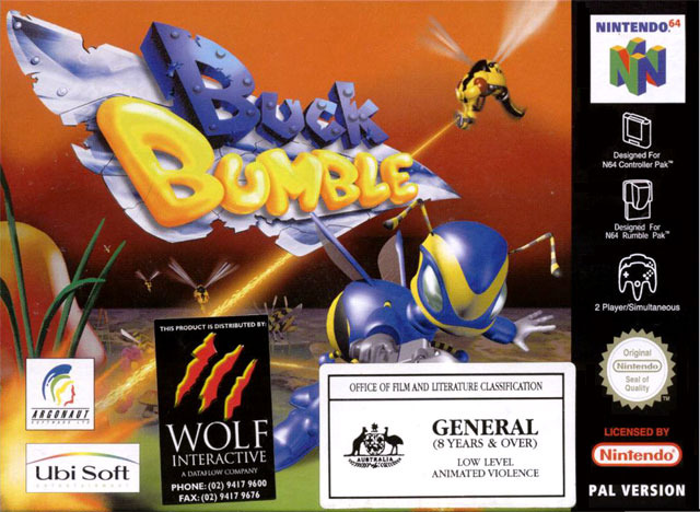 Caratula de Buck Bumble para Nintendo 64