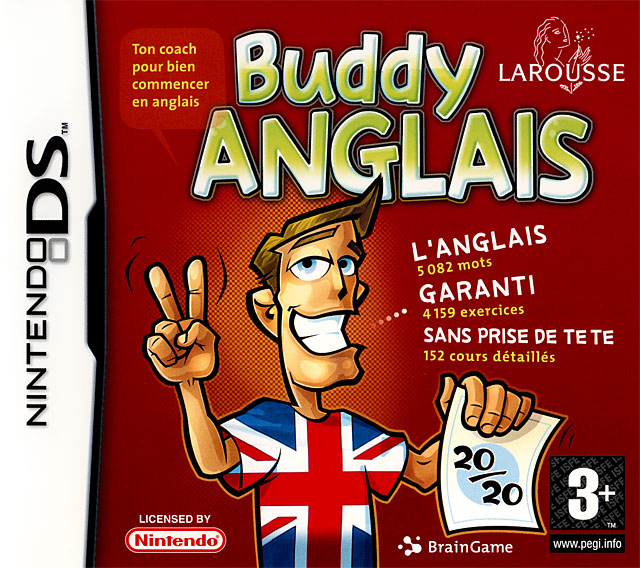 Caratula de Buddy Anglais para Nintendo DS