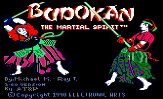 Pantallazo de Budokan: The Martial Spirit para Amstrad CPC