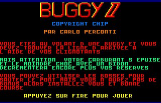 Pantallazo de Buggy 2 para Amstrad CPC