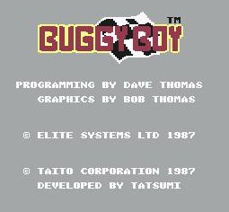 Pantallazo de Buggy Boy para Commodore 64