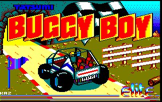 Pantallazo de Buggy Boy para Amstrad CPC