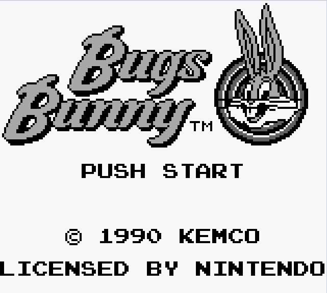 Pantallazo de Bugs Bunny Crazy Castle, The para Game Boy