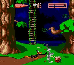 Pantallazo de Bugs Bunny in Double Trouble para Sega Megadrive