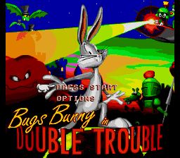 Pantallazo de Bugs Bunny in Double Trouble para Sega Megadrive