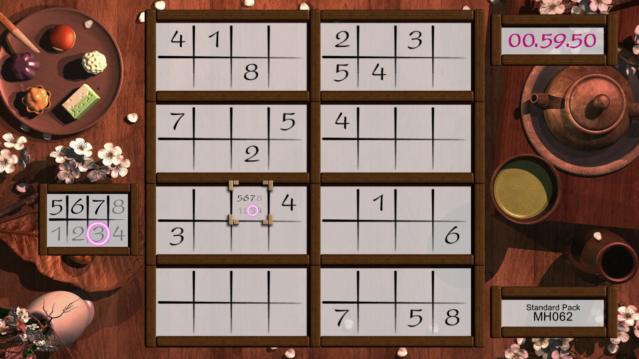 Pantallazo de Buku Sudoku (Xbox Live Arcade) para Xbox 360