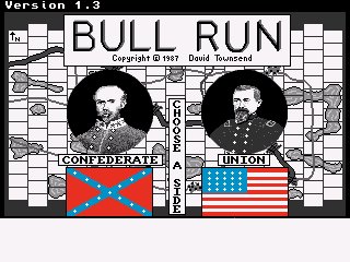 Pantallazo de Bull Run para Amiga