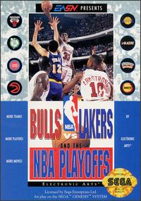 Caratula de Bulls vs. Lakers and the NBA Playoffs para Sega Megadrive