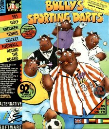 Caratula de Bully's Sporting Darts para Amiga
