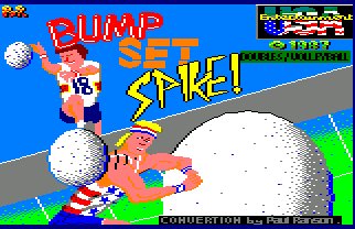 Pantallazo de Bump Set Spike para Amstrad CPC