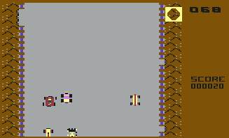 Pantallazo de Bumping Buggies para Commodore 64