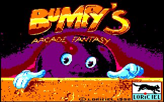 Pantallazo de Bumpy's Arcade Fantasy para Amstrad CPC