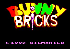 Pantallazo de Bunny Bricks para Amstrad CPC