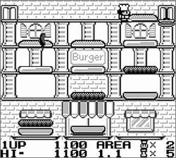 Pantallazo de BurgerTime Deluxe para Game Boy