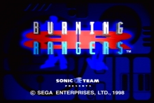 Pantallazo de Burning Rangers para Sega Saturn