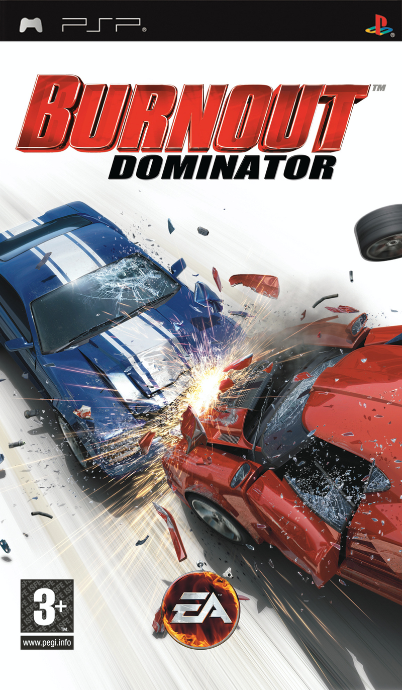 Caratula de Burnout Dominator para PSP