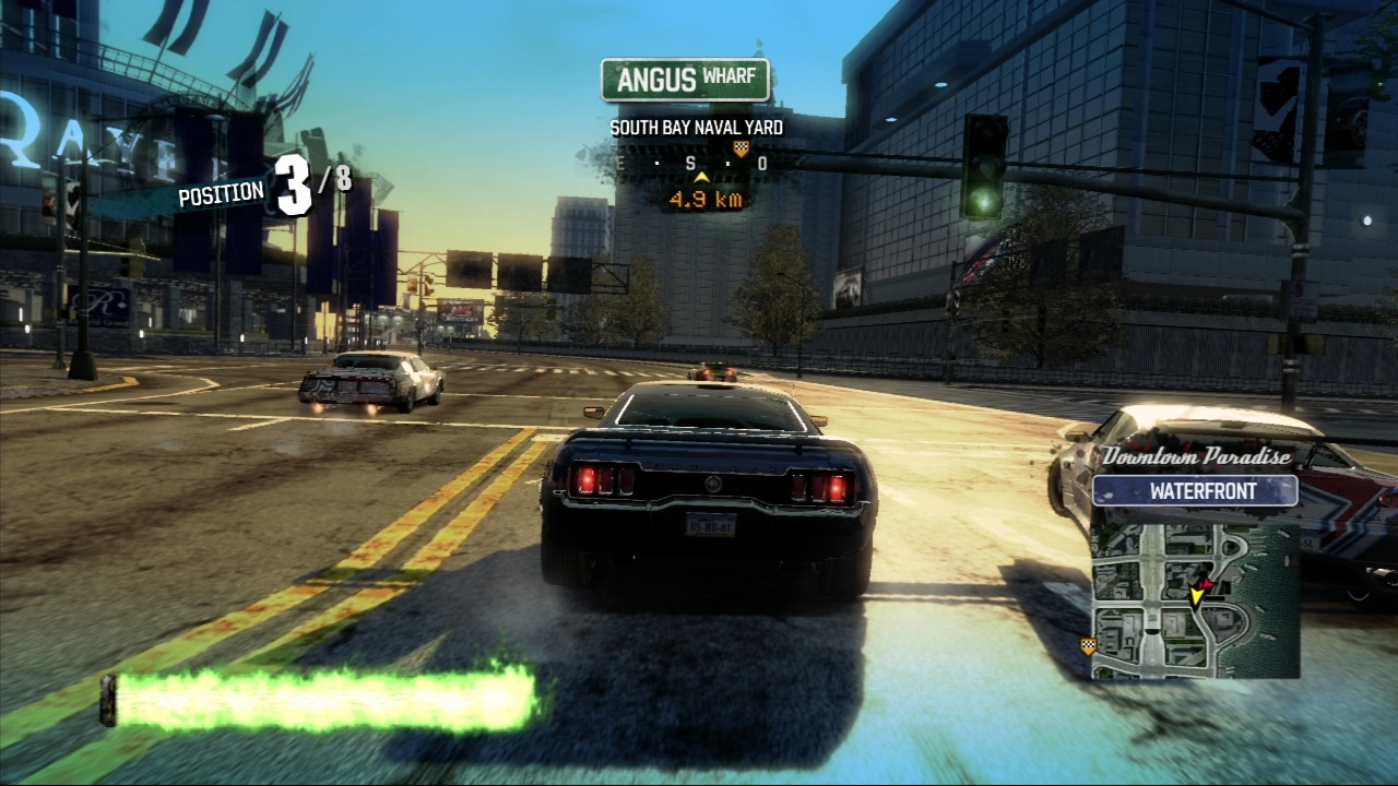 Pantallazo de Burnout Paradise para Xbox 360