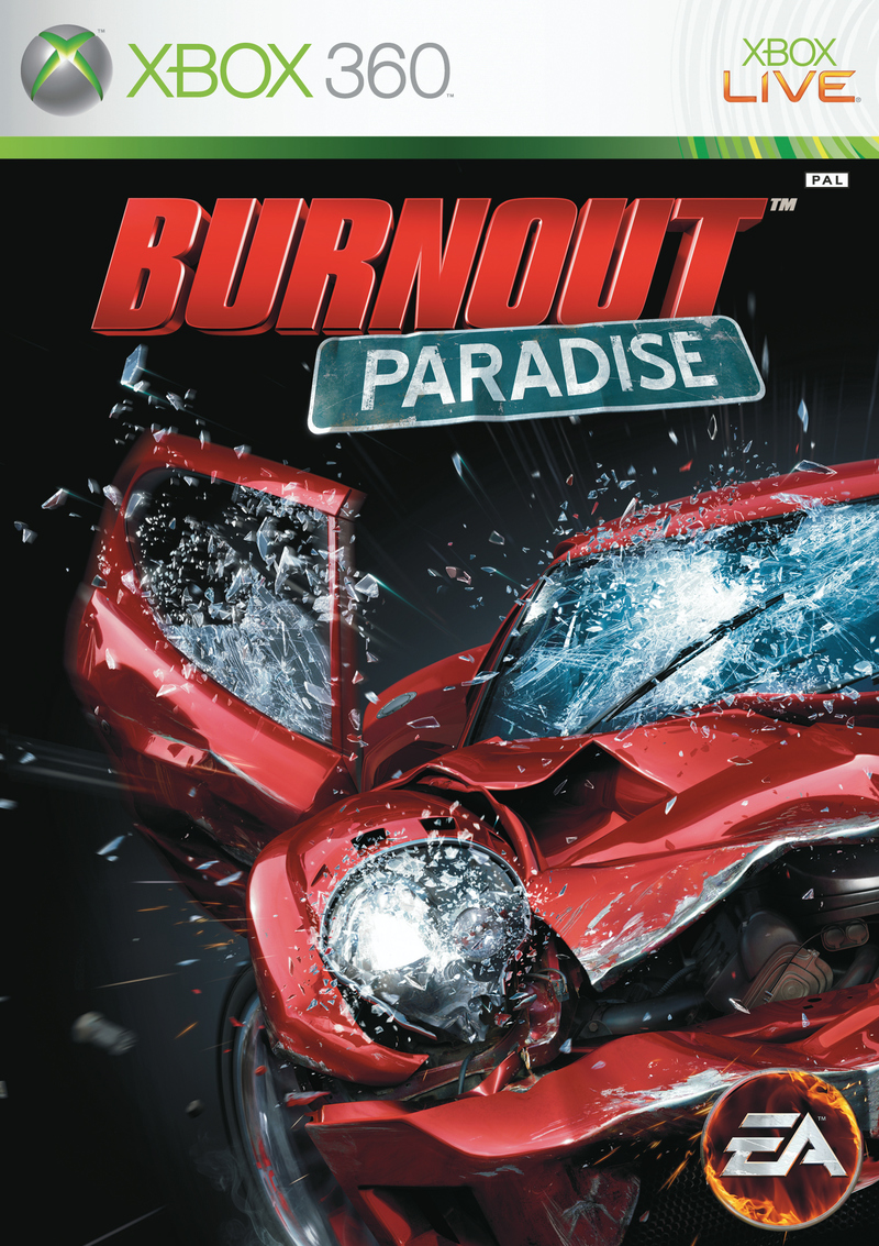 Caratula de Burnout Paradise para Xbox 360