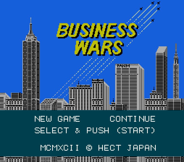Pantallazo de Business Wars para Nintendo (NES)